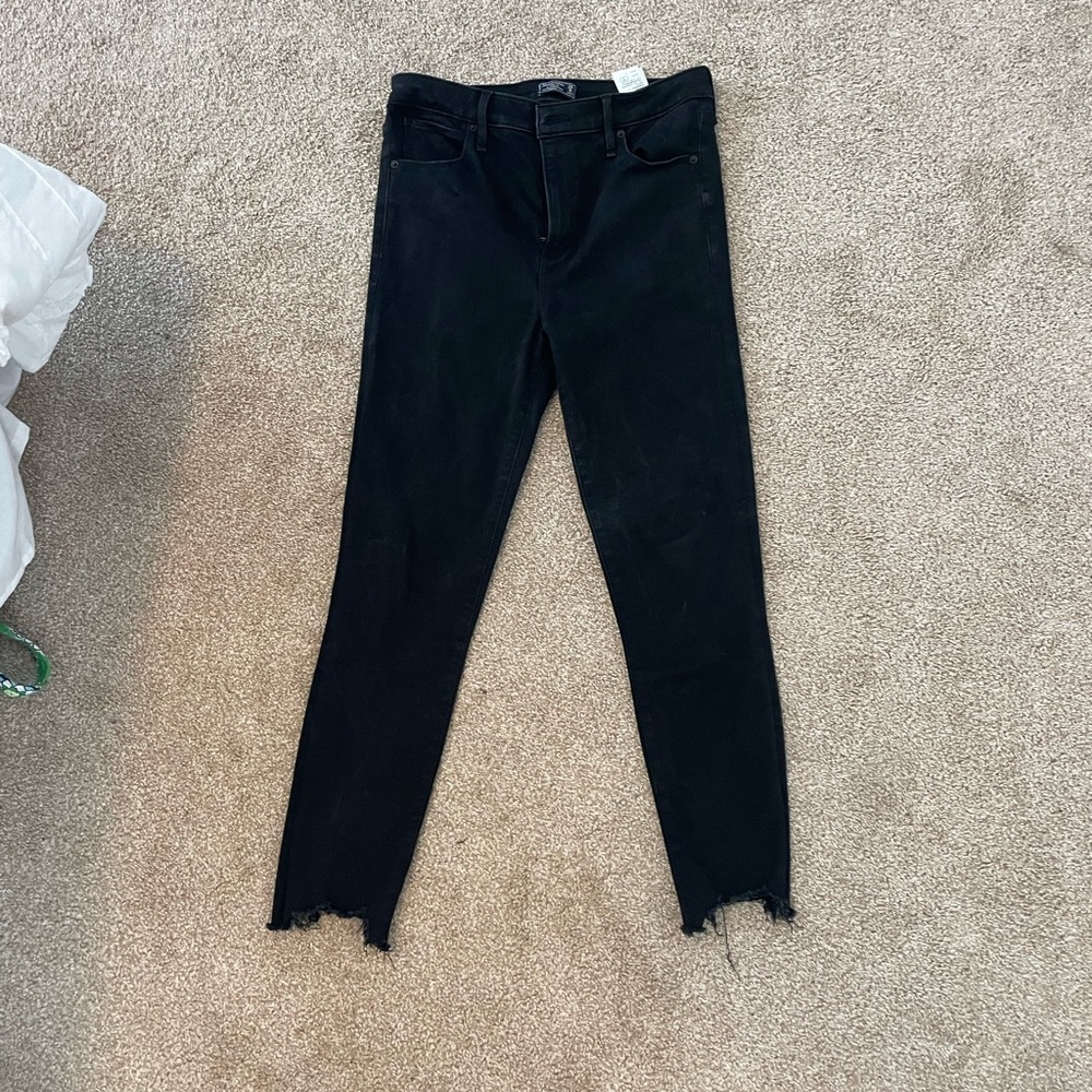 Abercrombie Simone High Rise Ankle Jeans